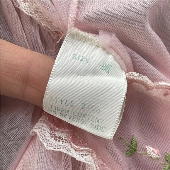 SABRINA CARPENTER CONCERT OUTFIT babydoll nightie vintage size m - Picture 9 of 10